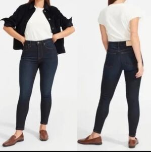 Everlane Dark Wash Ankle-length Jeans Size 26 NWOT